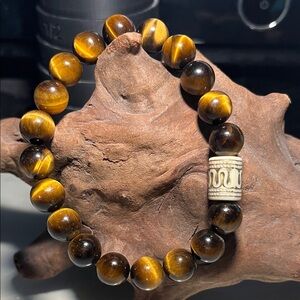10mm Super flashy Tigers Eye